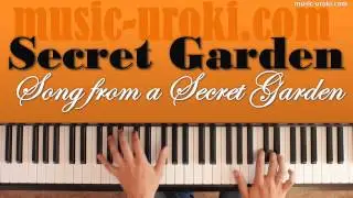 Song from a Secret Garden / Песня таинственного сада (piano cover + ноты)