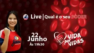Live do Projeto Vida por Vidas
