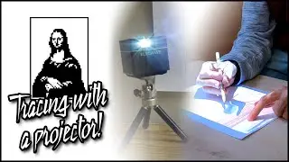 Tracing with a Projector for Art ■ Tracing Masterpieces