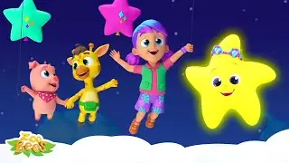 Twinkle Twinkle ดาวน้อย | บทกวียอดนิยม | Zoobees Thailand | วิดีโอสำหรับเด็ก | เพลงโรงเรียนอนุบาล