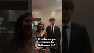 Creative Halloween couple costumes 🎃👻 