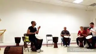 Djansa - Percussions africaines - Djembé ( Cours ) HD- percusion
