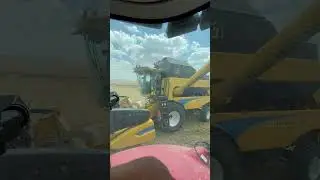 Deposu dolan biçerden mahsülümüzü aldık