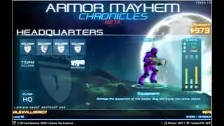 armor mayhem chronicles beta skin morado cromado