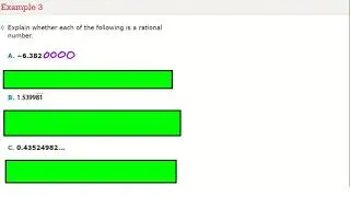 Topic 1 Lesson 1-2 Example 3: Understand Rational Numbers