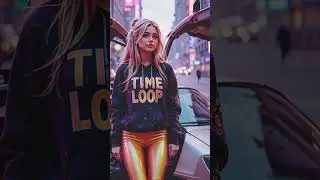 time loop girl cyberpunk retrowave chillwave chillsynth synthwave 80s music nostalgia