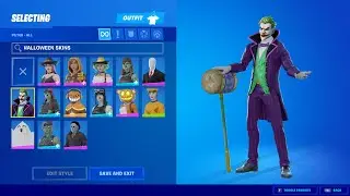 My $1,000,000+ HALLOWEEN Fortnite Locker Showcase! (SPOOKY)