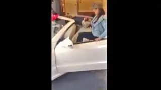 Reaction Video: Surprise Convertible Mercedes SL for Christmas!