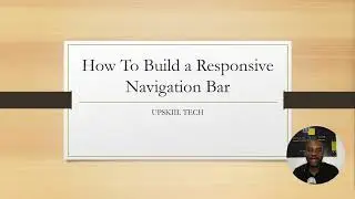 Responsive Navbar with HTML & CSS | Mobile Hamburger Menu Tutorial – Structure (Part 1)