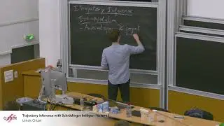 Lénaïc Chizat: Trajectory inference with Schrödinger bridges - lecture 1
