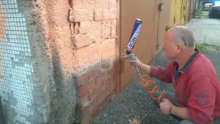 ППУ POLYNOR ПОЛИНОР через краскопульт Первый тест