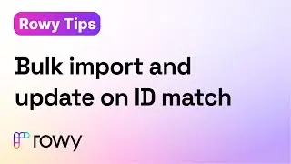 Bulk import / export data to Firestore with ID column search and update