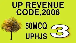 #MCQ#ON UP REVENUE CODE 2006,PART 3