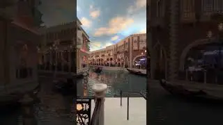 Venetian Hotel looks like Italy inside! #ces2023 #technology #ces #conference #tech #italy #travel