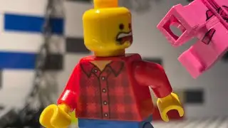 Pink Ninja kills Lego Man