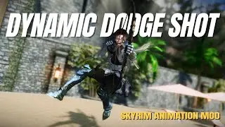 Dynamic Dodge Shot / SKYRIM MOD / Bow Action