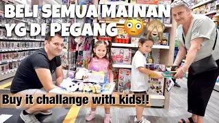 BELANJA MAINAN SEPUASNYA!! ANYTHING YOU CAN CARYY, I'LL BUY IT CHALLANGE