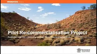 Jonathan Loraine - Pilot Re-commercialisation Project