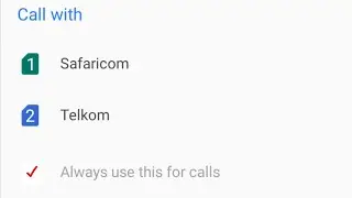 How to set always ask SIM before calling||Enable dual SIM before calling Ask Sim 1 Sim 2