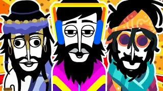 Incredibox all Characters with Facial Hair
