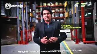 Infinium Robotics launches Malaysia's first 5G powered AI warehouse Drone System for DHL Warehouse
