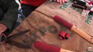 TOOL SHARPENING EXPERTS AT THE FARMERS MARKET.  #howto  #sharpening  #tools  #gardentools