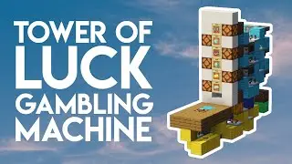 Tower of Luck Gambling Machine 💸 | Minecraft Java & Bedrock 1.21.11 Redstone Tutorial