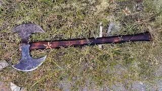 34 Inches Long Axe 🤯Handmade Carbon Steel axe 😍