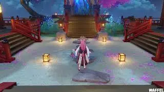 Yae Miko Beta Gameplay Leaks #genshinimpact #leaks #yaemiko【Genshin Impact】