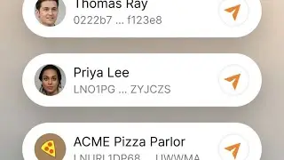 Working on designs for a contacts feature for bitcoin wallets