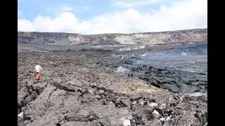 Halemaʻumaʻu eruption sampling - June 7, 2023