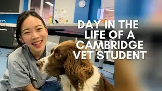 Day in the life of a vet student | Cambridge University vet student vlog 7 #SHORTS