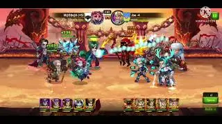 Twins Vs Morrigan team |hero wars mobile