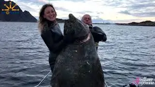 Подводная охота на трофейного палтуса. Трейлер. Trailer Trophy Halibut Spearfishing