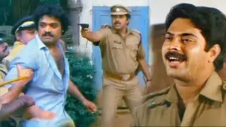 നോക്കി നിക്കാതെ വെടി വെക്ക് സാറെ  | Malayalam Movie | Mammootty | Suresh Gopi | Malayalam Comedy