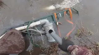 Утонул на мотоцикле в глубоком ручье 