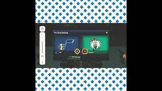 NBA live mobile basketball Celtics vs jazz but not full