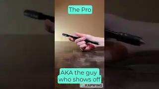 Pen spinning Stereotypes