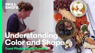 Shape and Color in Food Photography: Styling a Cheese Board