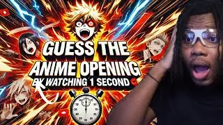 guess the anime opening by watching 1 second