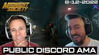 *NEW* Midnight Society: Public Discord AMA from 8.12.2022