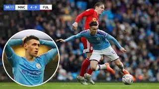Phil Foden Leaving Himself Speechless Against Fulham