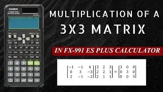 Multiplication of a  matrix || 3×3 matrix Multiplication#trendingvideo#nerparigeek#viralvideo  