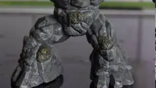 Steinmonster von Schleich macht die Küche unsicher