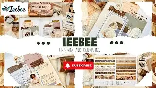 Unboxing and Journaling Video | ft. @IeebeeOffice