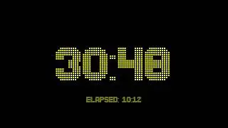 41 minutes and 0 seconds countdown timer with full zero second