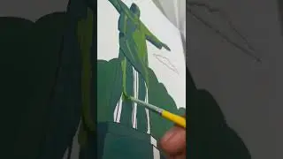 En honor al primer oro de Brasil en las Olimpiadas! 🇧🇷 #dibujo #comodibujar #brasil #riodejaneiro