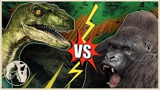 Raptor vs. Gorila | Jurassic Park: Raptors Hijack #1 | Comics