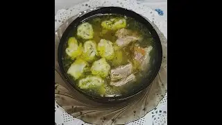 Вот это супчик ! Суп с чесночными галушками