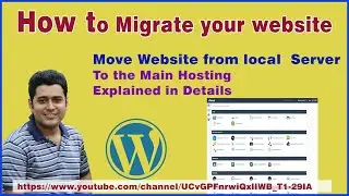 How to Move Wordpress website from localhost to live server | Host Your Website